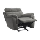  Manufacturer Color_Pewter -- Clifton 9301GRY-1 Glider Reclining Chair IMAGE 5