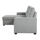  Homelegance Carolina 9402GRY*SC 2 pc Reversible Sectional with Pull-out Bed and Hidden Storage IMAGE 10