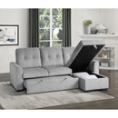  Homelegance Carolina 9402GRY*SC 2 pc Reversible Sectional with Pull-out Bed and Hidden Storage IMAGE 15