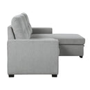  Homelegance Carolina 9402GRY*SC 2 pc Reversible Sectional with Pull-out Bed and Hidden Storage IMAGE 3
