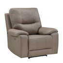  Homelegance LeGrande 9429TP-1PWH Power Reclining Chair with Power Headrest and USB port IMAGE 2
