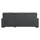  Homelegance Morelia 9468CC*2RC2L 2 pc Sectional with Pull-out Bed and Right Chaise with Hidden Storage IMAGE 5