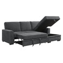  Homelegance Morelia 9468CC*2RC2L 2 pc Sectional with Pull-out Bed and Right Chaise with Hidden Storage IMAGE 6