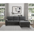  Homelegance Morelia 9468CC*2RC2L 2 pc Sectional with Pull-out Bed and Right Chaise with Hidden Storage IMAGE 7