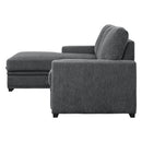  Homelegance Morelia 9468CC*2LC2R 2 pc Sectional with Pull-out Bed and Left Chaise with Hidden Storage IMAGE 4