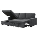  Homelegance Morelia 9468CC*2LC2R 2 pc Sectional with Pull-out Bed and Left Chaise with Hidden Storage IMAGE 6