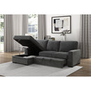  Homelegance Morelia 9468CC*2LC2R 2 pc Sectional with Pull-out Bed and Left Chaise with Hidden Storage IMAGE 9