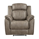  Manufacturer Color_Sandy Brown -- Centeroak 9479SDB-1 Reclining Chair IMAGE 1