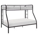  Homelegance Lunar B2009DZTF-1 Twin/Full Bunk Bed IMAGE 1