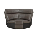  Manufacturer Color_Dark brown -- Maroni 8259RFDB*6SCPWH 6 pc Modular Power Reclining Sectional with Power Headrests IMAGE 15