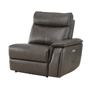  Manufacturer Color_Dark brown -- Maroni 8259RFDB*6SCPWH 6 pc Modular Power Reclining Sectional with Power Headrests IMAGE 20
