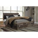  Size_Queen -- Benchcraft Derekson Panel Bed with Storage IMAGE 2