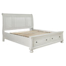  Size_Queen -- Signature Design by Ashley Robbinsdale Sleigh Bed with Storage IMAGE 4