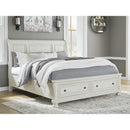  Size_Queen -- Signature Design by Ashley Robbinsdale Sleigh Bed with Storage IMAGE 5