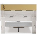  Size_Queen -- Signature Design by Ashley Altyra Upholstered Bookcase Bed with Storage IMAGE 4