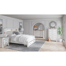  Size_Queen -- Signature Design by Ashley Altyra Upholstered Bookcase Bed with Storage IMAGE 6
