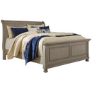  Size_King -- Lettner B733B34 King Sleigh Bed IMAGE 1