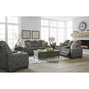 Manufacturer Color_Slate -- Next-Gen DuraPella 2200418 Power Reclining Loveseat with Console and Adjustable Headrest IMAGE 16