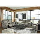  Motion Type_Reclining -- Signature Design by Ashley Next Gen Gaucho Reclining Leather Look Loveseat with Console IMAGE 11