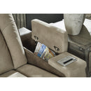  Manufacturer Color_Sand -- Signature Design by Ashley Next Gen DuraPella Power Reclining Leather Look Sofa IMAGE 11