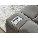  Manufacturer Color_Slate -- Next-Gen DuraPella 2200415 Power Reclining Sofa with Adjustable Headrest IMAGE 9