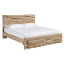 Size_King -- Signature Design by Ashley Hyanna Panel Bed with Storage IMAGE 1