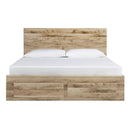  Size_King -- Signature Design by Ashley Hyanna Panel Bed with Storage IMAGE 2
