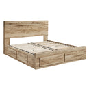  Size_King -- Signature Design by Ashley Hyanna Panel Bed with Storage IMAGE 4