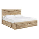  Size_Queen -- Hyanna B1050B8 Queen Panel Storage Bed with 2 Under Bed Storage Drawers IMAGE 1