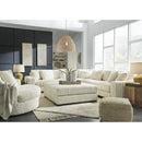  Manufacturer Color_Ivory -- Signature Design by Ashley Lindyn Fabric 5 pc Sectional IMAGE 7