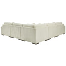  Manufacturer Color_Ivory -- Signature Design by Ashley Lindyn Fabric 5 pc Sectional IMAGE 2