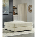  Manufacturer Color_Ivory -- Signature Design by Ashley Lindyn Fabric Ottoman IMAGE 4