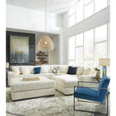  Manufacturer Color_Ivory -- Signature Design by Ashley Lindyn Fabric Ottoman IMAGE 8