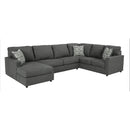 Manufacturer Color_Charcoal -- Signature Design by Ashley Edenfield Fabric 3 pc Sectional IMAGE 1