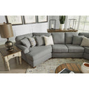 Flexsteel Thornton 5535 4 pc Sectional - Storm - Maison Elegance Furniture LLC