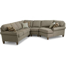 Flexsteel Westside 5979 4 pc Sectional - Slate - Maison Elegance Furniture LLC