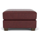 Flexsteel Thornton 3535-08 Ottoman - Red - Maison Elegance Furniture LLC