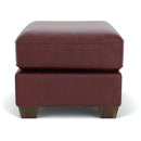 Flexsteel Thornton 3535-08 Ottoman - Red - Maison Elegance Furniture LLC