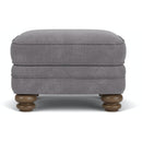 Flexsteel Bay Bridge 7790-08 Ottoman - Charcoal - Maison Elegance Furniture LLC