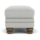 Flexsteel Bay Bridge 7791-08 Ottoman - Glacier - Maison Elegance Furniture LLC