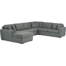 Flexsteel Collins 7107 4 pc Sectional - Storm - Maison Elegance Furniture LLC