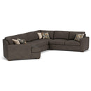 Flexsteel Collins 7107 4 pc Sectional - Ash - Maison Elegance Furniture LLC