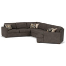 Flexsteel Collins 7107 4 pc Sectional - Ash - Maison Elegance Furniture LLC