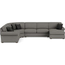 Flexsteel Randall 7100 4 pc Sectional - Ash - Maison Elegance Furniture LLC
