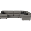 Flexsteel Randall 7100 4 pc Sectional - Ash - Maison Elegance Furniture LLC