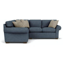 Flexsteel Vail 7305 3 pc Sectional - Dusk - Maison Elegance Furniture LLC