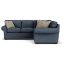 Flexsteel Vail 7305 3 pc Sectional - Dusk - Maison Elegance Furniture LLC