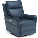 Flexsteel Spin 1504-52PH Swivel Power Recliner with Power Headrest and Lumbar - Maison Elegance Furniture LLC