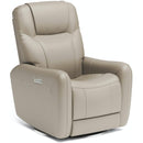 Flexsteel Degree 1514-52PH Swivel Power Recliner with Power Headrest and Lumbar - Maison Elegance Furniture LLC