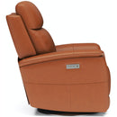 Flexsteel View 1524-52PH Swivel Power Recliner with Power Headrest and Lumbar - Maison Elegance Furniture LLC